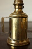画像3: 1800年代後期　フランスPARIS製　アンティーク　ピジョンオイルランプ　真鍮タンク　点灯テスト済　実用品　高 24.5ｃｍ (3)