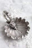 画像1: 1877年　英国バーミンガム　 純銀製　ヴィクトリアンシルバー　アンティーク　キャディスプーン　ジョージ・ユナイト　美品 (1)