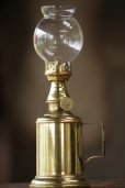 画像2: 1800年代後期　フランスPARIS製　アンティーク　ピジョンオイルランプ　真鍮タンク　点灯テスト済　実用品　高 23.5ｃｍ (2)