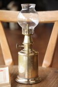 画像1: 1885年　フランス製　PARIS　ピジョン　アンティーク・オイルランプ　真鍮タンク　点灯テスト済　希少な実用品　高 23ｃｍ  (1)