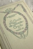 画像2: 1920年代　フランス　PARIS　アンティーク・ネルソン（NELSON）古書洋書　Le Comte de Monte-Cristo　16.2×11.8×厚 2.2ｃｍ (2)