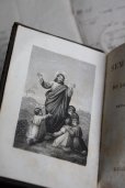 画像4: 1800年代後期　フランス製　アンティーク聖書　皮表装　12.5× 8.5 ×3.0ｃｍ　636ページ (4)