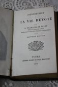 画像5: 1879年　フランス製　アンティーク聖書　皮表装　12.3 × 8.3 × 2.4ｃｍ　416ページ (5)