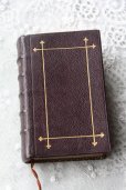 画像2: 美品　1891年　フランス製　アンティーク聖書　　皮表装　10.5 × 7.1 × 2.8ｃｍ　612ページ (2)