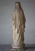 画像3: 希少　1800年代後期〜1900年代初期　フランス製　アンティーク　聖母マリア像　優しいオーラに癒されて　全高 33ｃｍ　989ｇ (3)