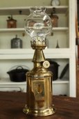 画像5: 1885年　フランス製　PARIS　ピジョン　アンティーク・オイルランプ　真鍮タンク　点灯テスト済　希少な実用品　高 23.6ｃｍ (5)