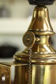 画像5: 1885年　フランス製　PARIS　ピジョン　アンティーク・オイルランプ　真鍮タンク　点灯テスト済　希少な実用品　高 24.3ｃｍ (5)