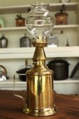 画像3: 1885年　フランス製　PARIS　ピジョン　アンティーク・オイルランプ　真鍮タンク　点灯テスト済　希少な実用品　高 23.6ｃｍ (3)