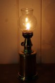 画像2: 1885年　フランス製　PARIS　ピジョン　アンティーク・オイルランプ　真鍮タンク　点灯テスト済　希少な実用品　高 24.3ｃｍ (2)