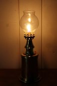 画像2: 1885年　フランス製　PARIS　ピジョン　アンティーク・オイルランプ　真鍮タンク　点灯テスト済　希少な実用品　高 23.6ｃｍ (2)