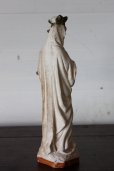 画像5: お買い得　1900年代初期　フランス製　アンティーク　小さな聖母マリア　石膏像　NOTRE DAME　勝利の聖母　21.3cm (5)