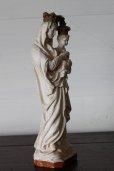 画像2: お買い得　1900年代初期　フランス製　アンティーク　小さな聖母マリア　石膏像　NOTRE DAME　勝利の聖母　21.3cm (2)