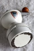 画像5: 美品　1950年代　フランス製　アンティーク　プジョー　コーヒーミル　Diabolo　ホワイト　刃は完全メンテナンス済み極美　細粗挽き自在！ (5)
