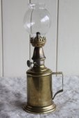画像5: 1800年台後期　フランス製　PARIS　ピジョン　アンティーク　オイルランプ　枯れた真鍮タンク　点灯テスト済　希少な実用品　高25ｃｍ (5)