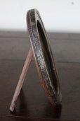画像4: 1919年製　英国バーミンガム　純銀製　スターリングシルバー　ビンテージ　フォトフレーム　楕円型　18.0×12.8ｃｍ (4)