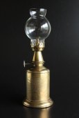 画像1: 1883年　フランス製　PARIS　ピジョン　PIGEON　アンティーク　オイルランプ　美しい真鍮タンク　点灯テスト済の実用品　24ｃｍ (1)