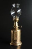 画像4: 1883年　フランス製　PARIS　ピジョン　PIGEON　アンティーク　オイルランプ　美しい真鍮タンク　点灯テスト済の実用品　24ｃｍ (4)