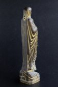 画像5: 奇跡の泉ルルド　アンティーク　マリア像　何とも優しいお顔の古銅製聖母マリア様　フランス製　1900年代初期 (5)