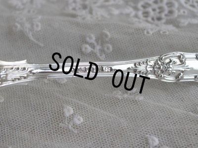 画像3: 優美クイーンズパターン ヴィクトリアン アンティークシルバー 純銀製スプーン 貴族紋章 1840年 英国ロンドン製 18.0ｃｍ