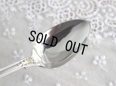 画像6: 優美クイーンズパターン ヴィクトリアン アンティークシルバー 純銀製スプーン 貴族紋章 1840年 英国ロンドン製 18.0ｃｍ