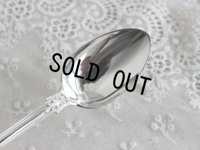 画像7: 優美クイーンズパターン ヴィクトリアン アンティークシルバー 純銀製スプーン 貴族紋章 1840年 英国ロンドン製 18.0ｃｍ