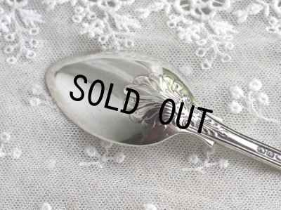 画像7: 優美クイーンズパターン ヴィクトリアン アンティークシルバー 純銀製スプーン 貴族紋章 1840年 英国ロンドン製 18.0ｃｍ