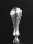 画像4: フランス アンティーク 純銀製 ヤドリギ Gui のカシェ 優美アール・ヌーヴォー象嵌 シーリングスタンプ 封蝋 純銀刻印有