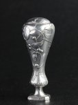 画像5: フランス アンティーク 純銀製 ヤドリギ Gui のカシェ 優美アール・ヌーヴォー象嵌 シーリングスタンプ 封蝋 純銀刻印有
