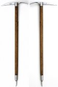 画像2: 1940年代 スイスの名匠 2代目 ベント作（Alfred Bhend）アンティーク ピッケル 大振りの逸品 全長 89.5cm ヘッド長 29.5cm (2)