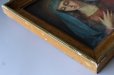 画像7: 19世紀 青いヴェールの聖母 マリア キャンバスに肉筆油彩画 金彩木製額 アンティーク 宗教絵画 イタリア フィレンツェ