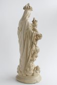 画像4: 1800年代後期 フランス製 アンティーク マリア像 勝利の聖母 Notre Dame des Victoires 全高 49.5cm 西洋宗教美術