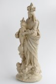 画像2: 1800年代後期 フランス製 アンティーク マリア像 勝利の聖母 Notre Dame des Victoires 全高 49.5cm 西洋宗教美術