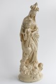 画像3: 1800年代後期 フランス製 アンティーク マリア像 勝利の聖母 Notre Dame des Victoires 全高 49.5cm 西洋宗教美術