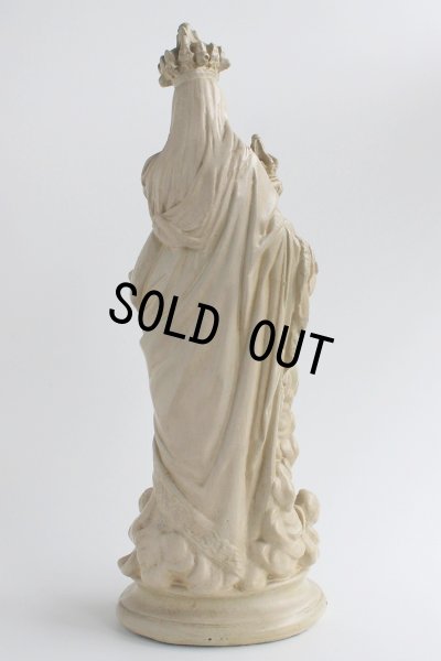 画像5: 1800年代後期 フランス製 アンティーク マリア像 勝利の聖母 Notre Dame des Victoires 全高 49.5cm 西洋宗教美術