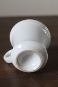 画像11: フランス製　アンティーク　ブリュロ　Brulot　純白のコーヒーカップ　1800年代後期〜1900年代初期