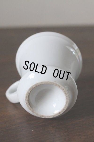 画像11: フランス製　アンティーク　ブリュロ　Brulot　純白のコーヒーカップ　1800年代後期〜1900年代初期