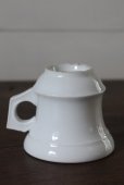 画像11: フランス製　アンティーク　ブリュロ　Brulot　純白のコーヒーカップ　1800年代後期〜1900年代初期