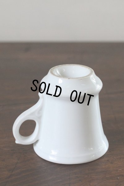 画像9: フランス製　アンティーク　ブリュロ　Brulot　純白のコーヒーカップ　1800年代後期〜1900年代初期