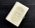 画像2: 1890年 フランス製 アンティーク 聖書 祈祷書 十字架と小花の装飾表装　全512ページ