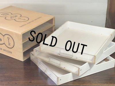 画像6: アンティーク フランス 希少な販促用 非売品 ソーイング・キャビネット「ティリエズ＆カルティエ・ブレッソン」メルスリー