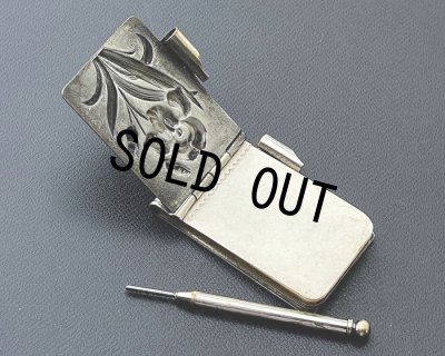 画像3: フランス アンティーク 貴婦人 舞踏会の手帳 カルネドバル アールヌーボーのアイリス 回転繰り出し式 ペンシル & 芯付