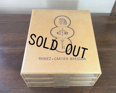 画像5: アンティーク フランス 希少な販促用 非売品 ソーイング・キャビネット「ティリエズ＆カルティエ・ブレッソン」メルスリー