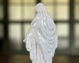 画像17: 19世紀 古白釉 ムスティエ窯 アンティーク マリア像 大型 聖心の聖母 南フランス 宗教美術 西洋骨董 古陶像