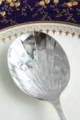 画像2: 希少　1937年　英国バーミンガム　純銀製　デザートスプーン　珍しいタイプの大きなカップ ＆ 透かしハンドル 14.5ｃｍ　美品 (2)