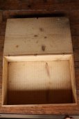 画像4: 1900年代初期　フランス製　BOUGIES FOURNIER　PARIS - MARSEILLE 1888 et 1900　枯れたラベル　木製ボックス　37.8×26.4×H11.5ｃｍ (4)