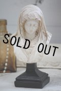 1900年代中期　フランス製　ビンテージ　慈愛に満ちた聖母マリア　胸像　18ｃｍ　395ｇ　お買い得価格にて