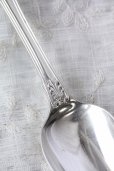 画像2: 美品　希少な逸品　豪華クイーンズパターン　ジョージアン　アンティークシルバー　純銀製　スプーン　1819年　ロンドン製　17.8ｃｍ　67g (2)