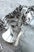 画像1: 極美品　1812年　ジョージアン　アンティークシルバー　純銀製　キャディースプーン　肉厚シャベル型　エングレービング (1)