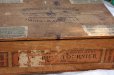 画像3: 1900年代初期　フランス製　BOUGIES FOURNIER　PARIS - MARSEILLE 1888 et 1900　枯れたラベル　木製ボックス　37.8×26.4×H11.5ｃｍ (3)