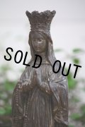 奇跡の泉　ルルド　アンティーク　聖母マリア像　優しいオーラ　1900年代初期　フランス製　高 26ｃｍ　963ｇ